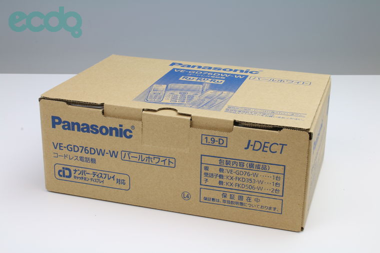 2017年12月07日に一心堂が買取したPanasonic RU・RU・RU VE-GD76DW-W の画像