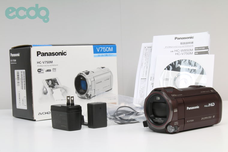 2018年01月07日に一心堂が買取したPanasonic ビデオカメラ HC-V750M-Tの画像