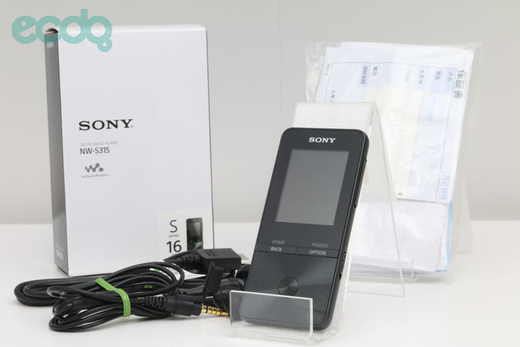 2018年01月25日に一心堂が買取したSONY WALKMAN NW-S315 16GB ブラックの画像