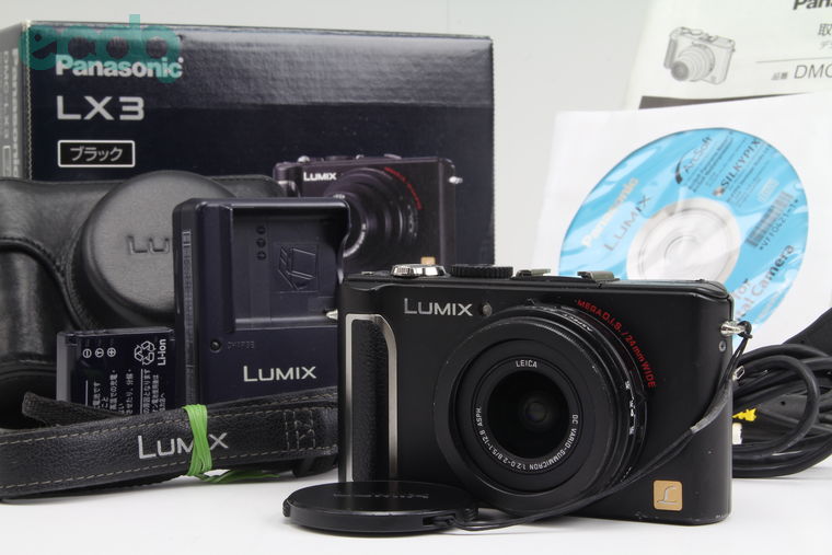 2018年05月19日に一心堂が買取したPanasonic LUMIX DMC-LX3 ブラック の画像