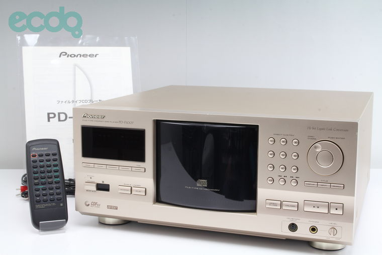 2018年11月11日に一心堂が買取したPioneer CDプレイヤー(100枚収納) PD-F1007の画像