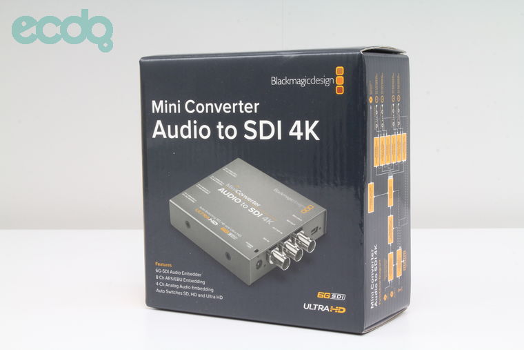 2019年12月22日に一心堂が買取したBlackmagic Design Mini Converter SDI to Audio 4Kの画像