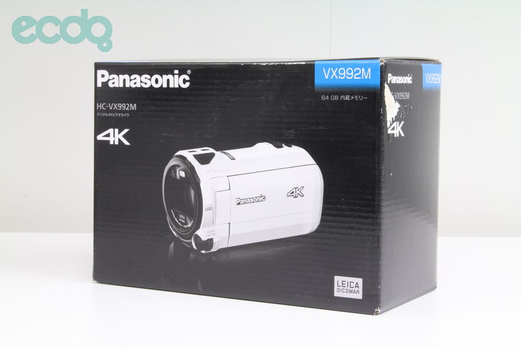 2021年02月20日に一心堂が買取したPanasonic HC-VX992M ピュアホワイトの画像