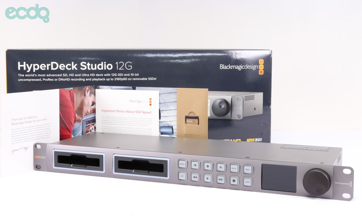 2023年09月09日に一心堂が買取したBlackmagic Design HyperDeck Studio 12Gの画像