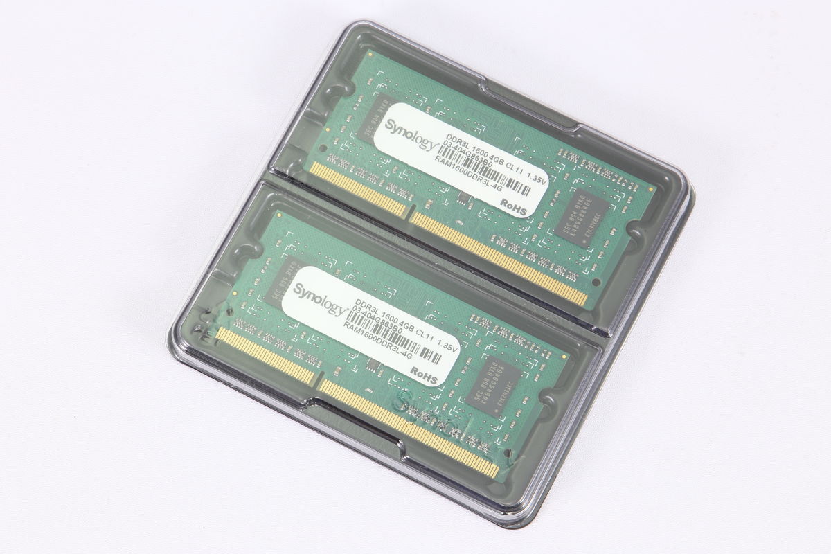 2024年07月22日に一心堂が買取したSynology DDR3L 1600 4GB CL11 1.35V ×2枚組の画像