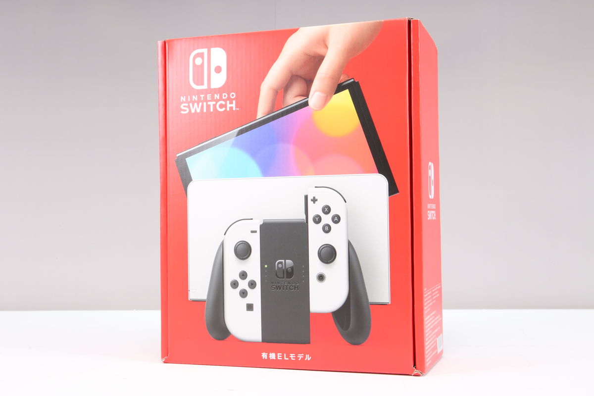 2025年01月06日に一心堂が買取したNintendo Switch 有機ELモデル HEG-S-KAAAA ホワイトの画像