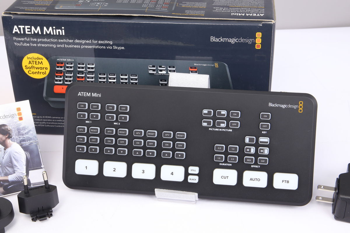 2025年04月28日に一心堂が買取したBlackmagic Design ATEM Miniの画像