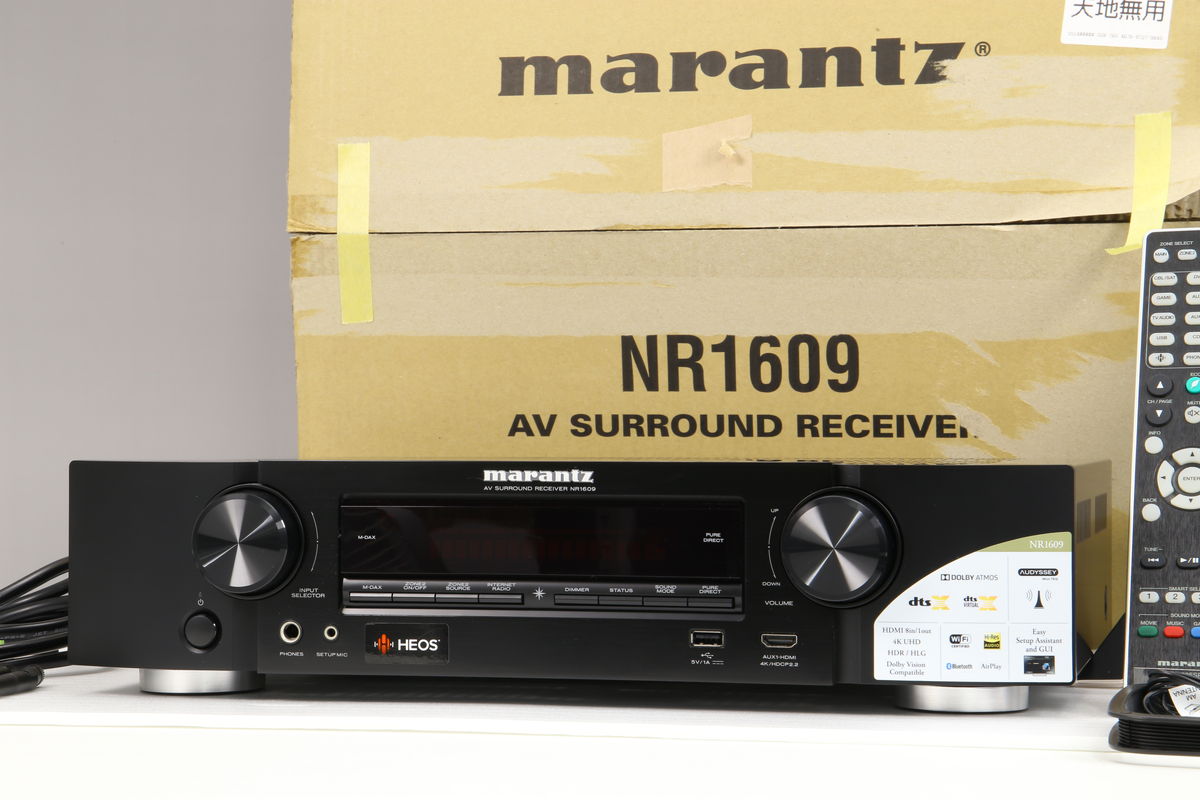 2025年05月15日に一心堂が買取したmarantz AVアンプ NR1609の画像