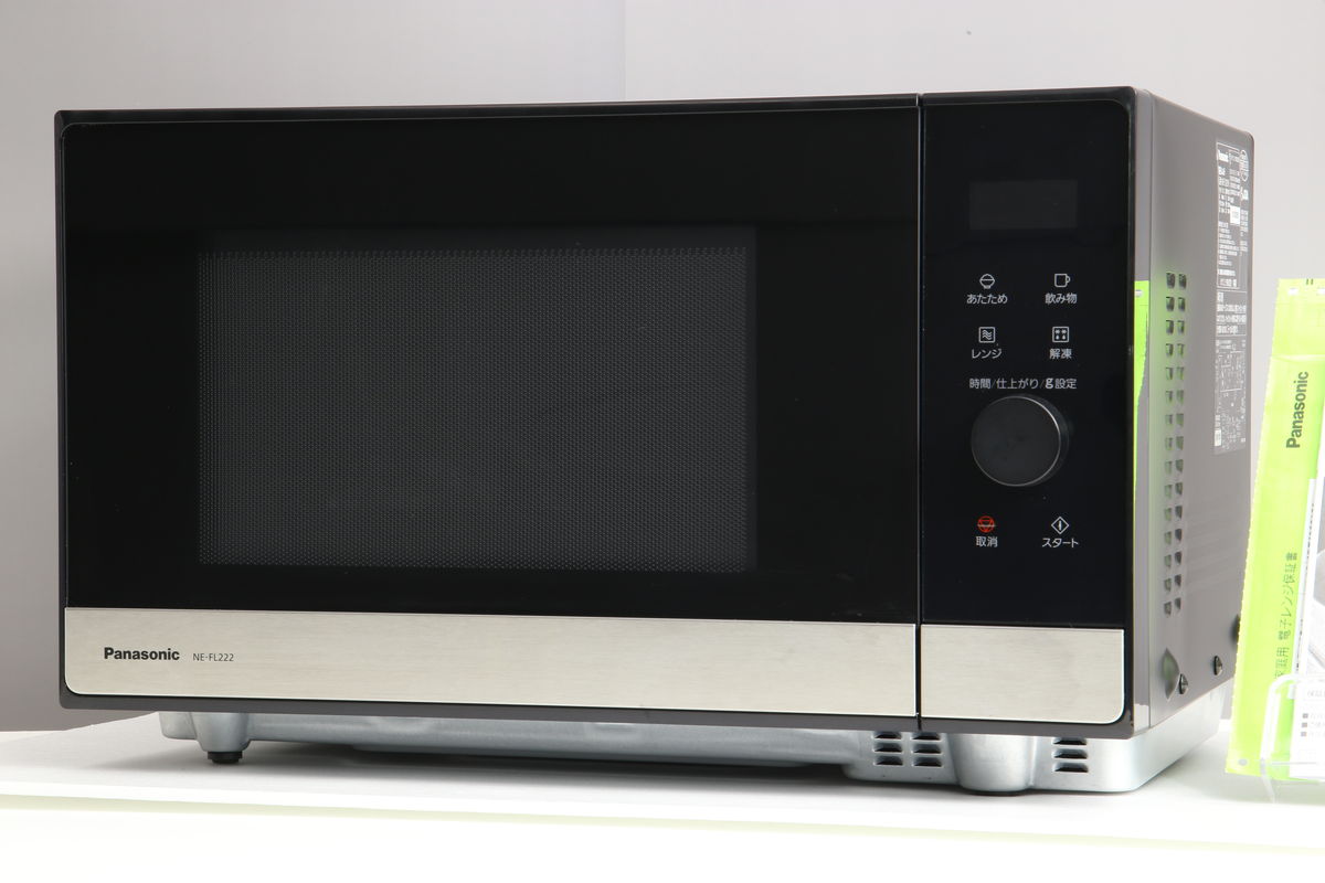 2025年05月11日に一心堂が買取したPanasonic 単機能レンジ NE-FL222-Kの画像