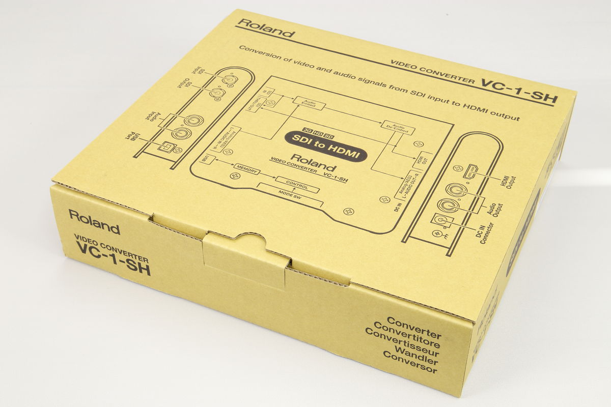2025年06月03日に一心堂が買取したRoland ビデオコンバーター VC-1-SHの画像