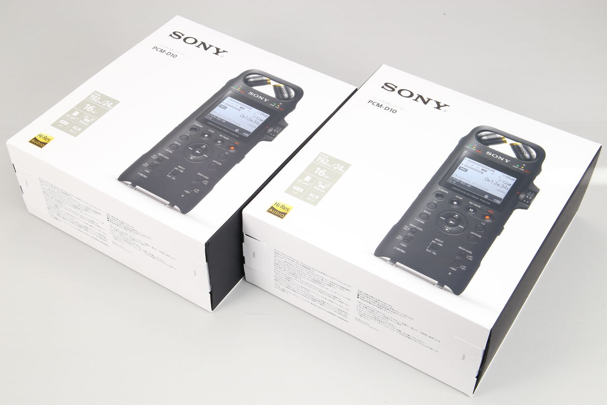 2025年06月03日に一心堂が買取したSONY PCM-D10の画像