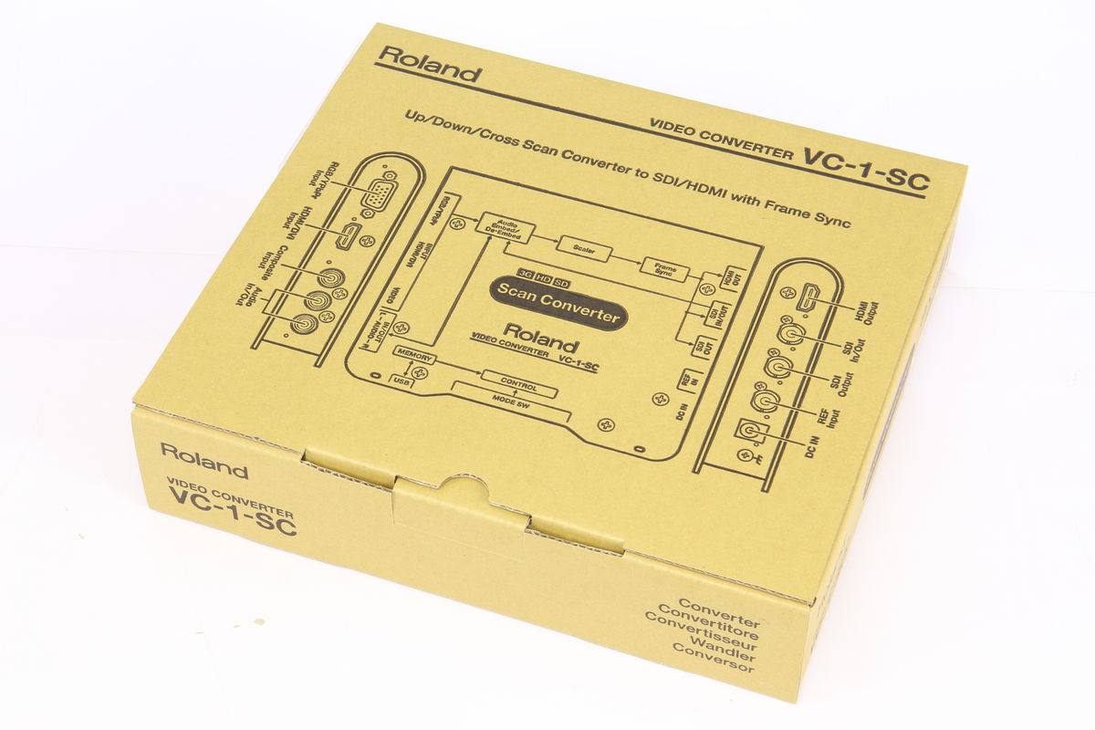 2025年07月22日に一心堂が買取したRoland スキャンコンバーター VC-1-SCの画像