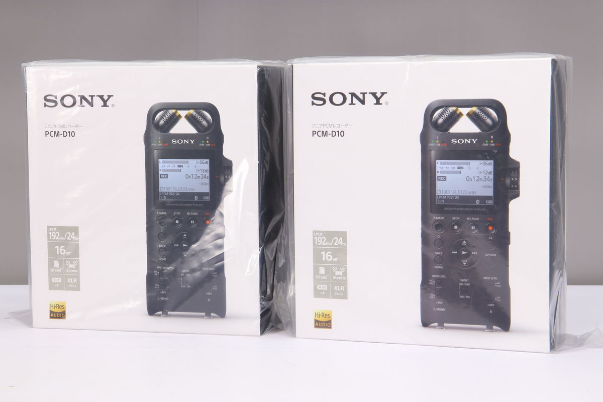 2025年07月22日に一心堂が買取したSONY PCM-D10の画像