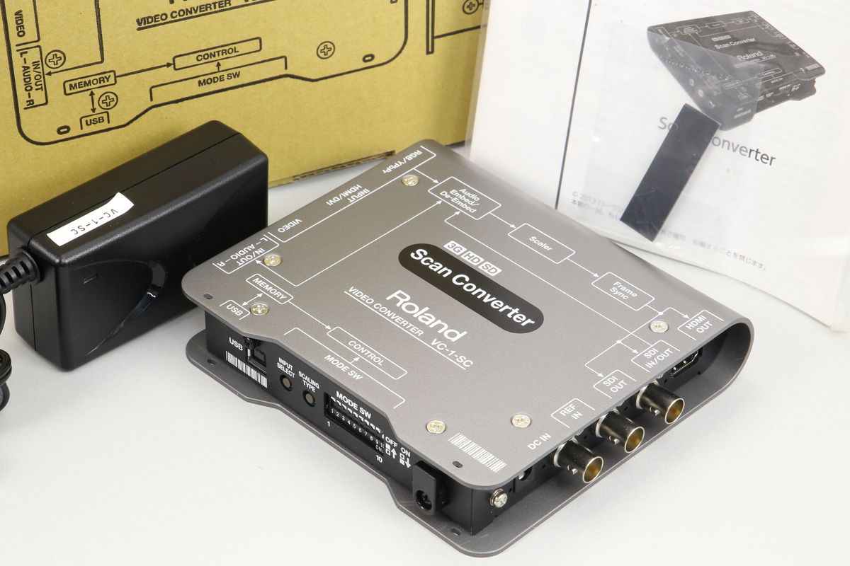 2025年07月22日に一心堂が買取したRoland スキャンコンバーター VC-1-SCの画像