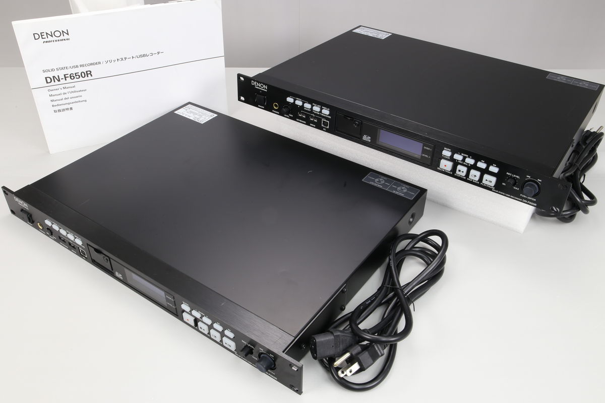 2025年07月22日に一心堂が買取したDENON ソリッドステートレコーダー DN-F650Rの画像