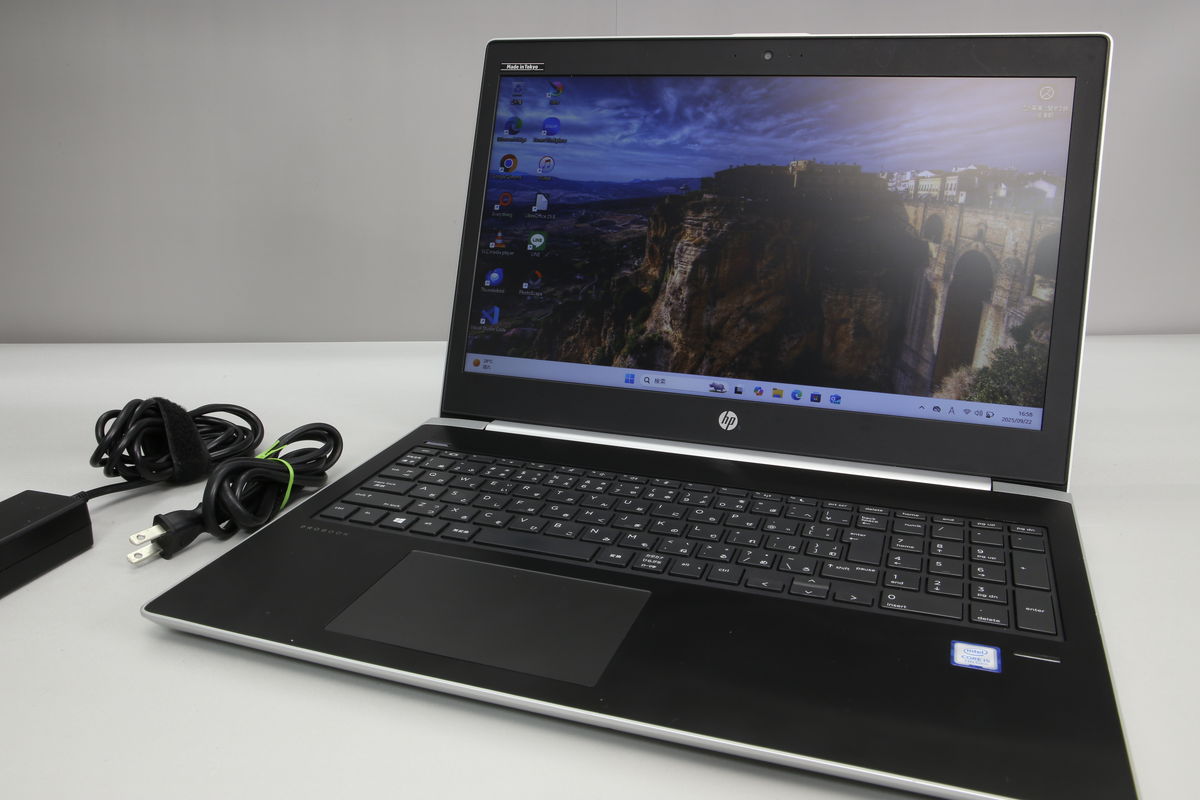 2025年08月04日に一心堂が買取したHP ProBook 450 G5 Notebook PC 4BN47PA#ABJの画像