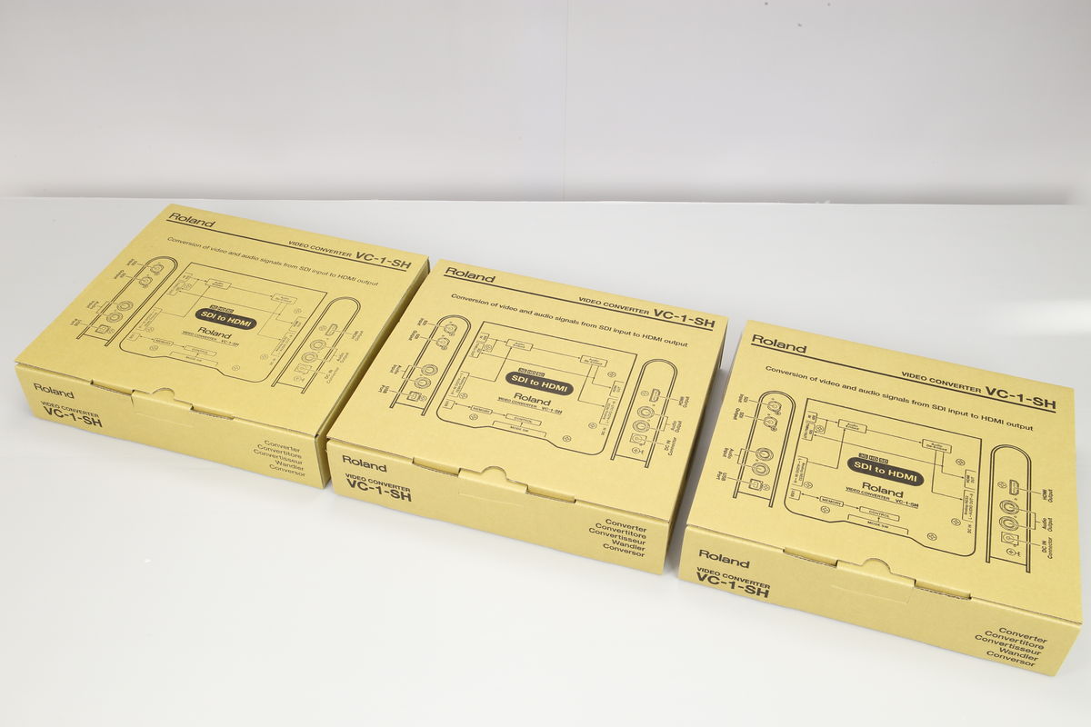 2025年08月25日に一心堂が買取したRoland ビデオコンバーター VC-1-SHの画像