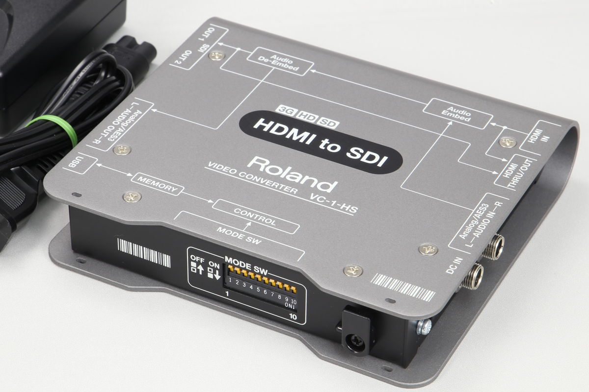 2025年08月25日に一心堂が買取したRoland ビデオスキャンコンバーター VC-1-HSの画像