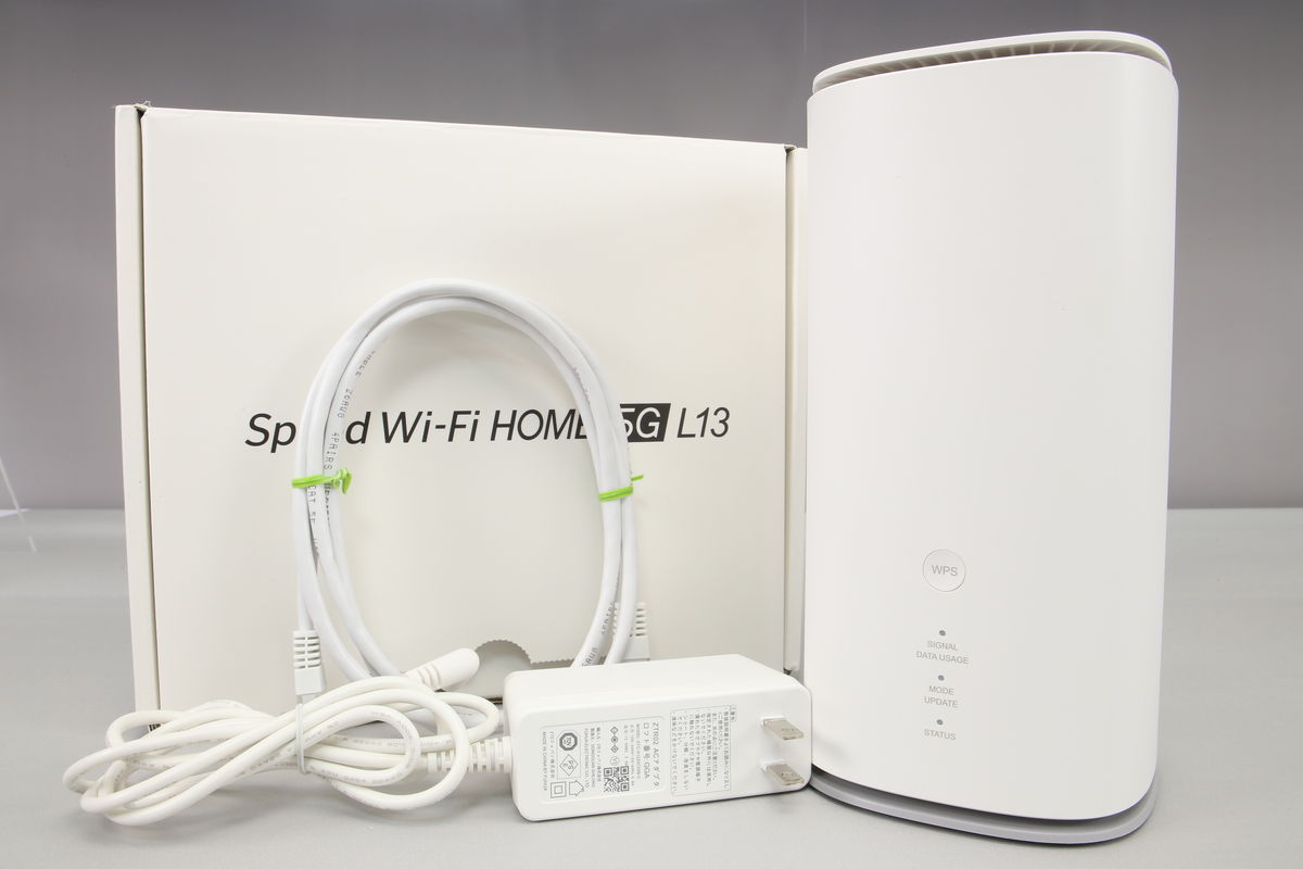 2025年10月03日に一心堂が買取したSpeed Wi-Fi HOME 5G L13 ZTR02の画像