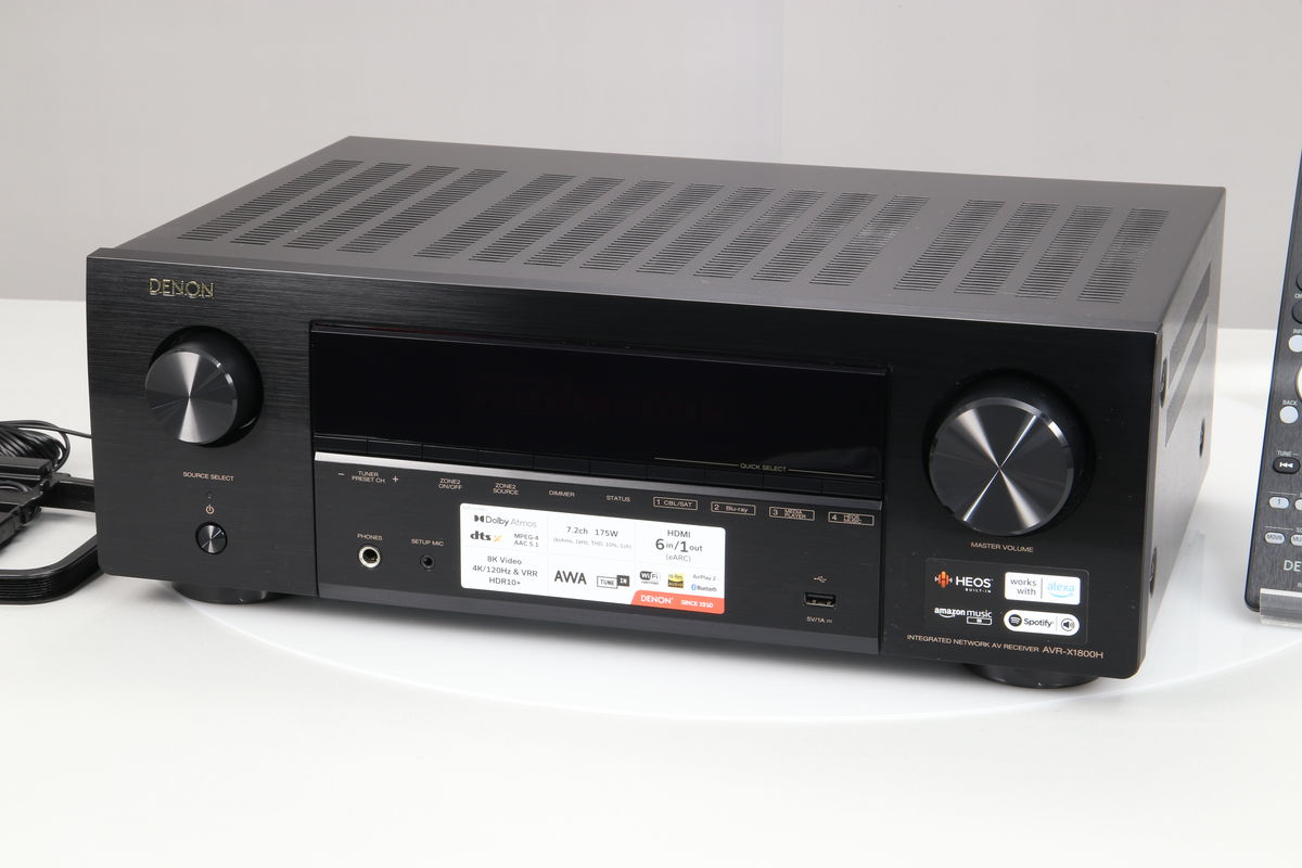 2025年10月24日に一心堂が買取したDENON AVR-X1800H-Kの画像