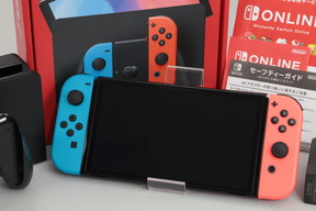 2025年12月24日にエコデジが買取したNintendo Switch 有機ELモデル ネオンブルー・ネオンレッド HEG-S-KABAAの画像