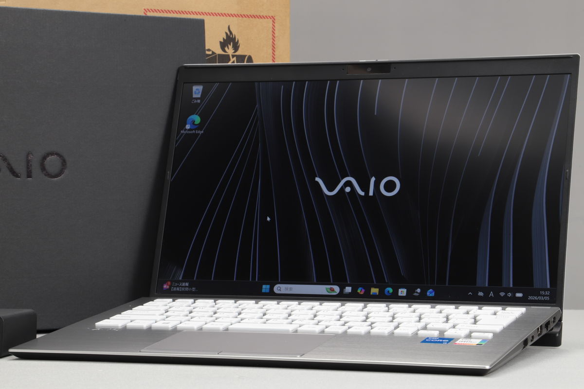 2026年03月02日に一心堂が買取したVAIO SX14 VJS14490511W ファインホワイトの画像