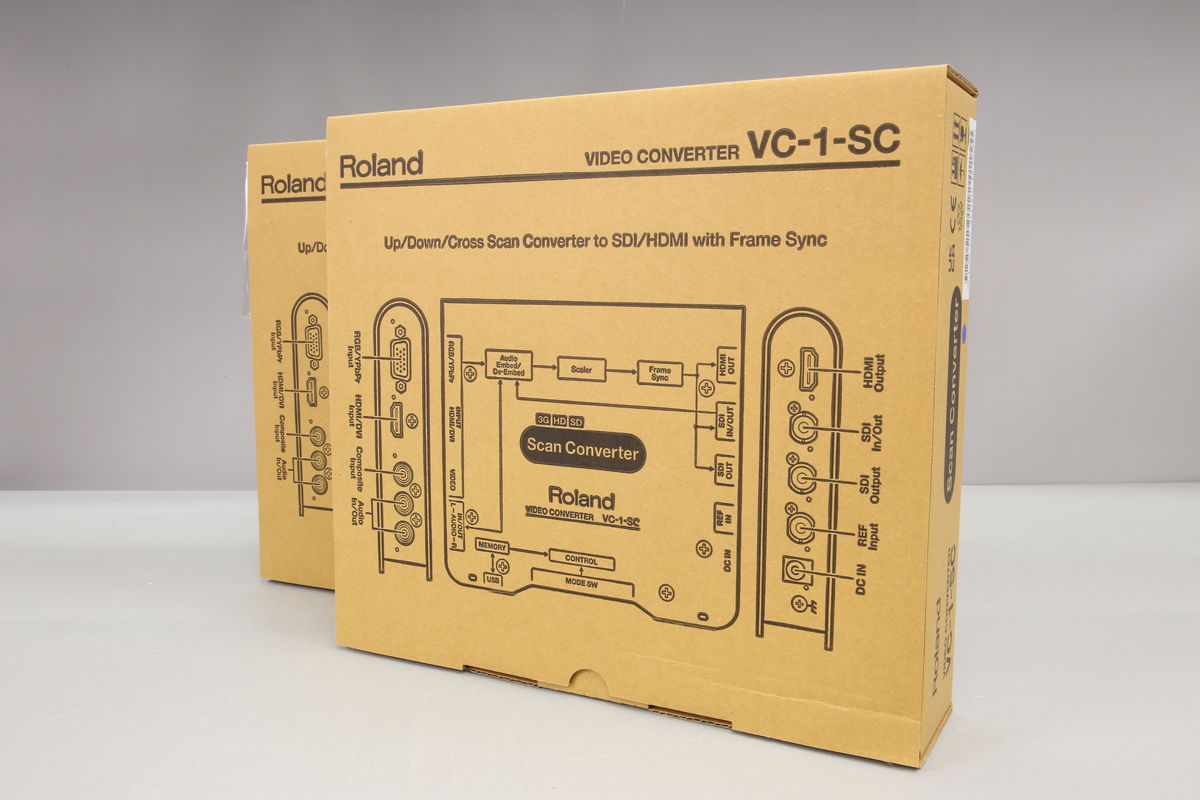 2026年04月20日に一心堂が買取したRoland ビデオスキャンコンバーター VC-1-HSの画像