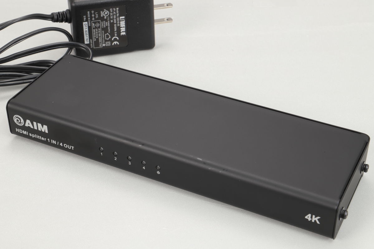 2026年05月19日に一心堂が買取したAIM HDMI splitter 1IN/4OUTの画像