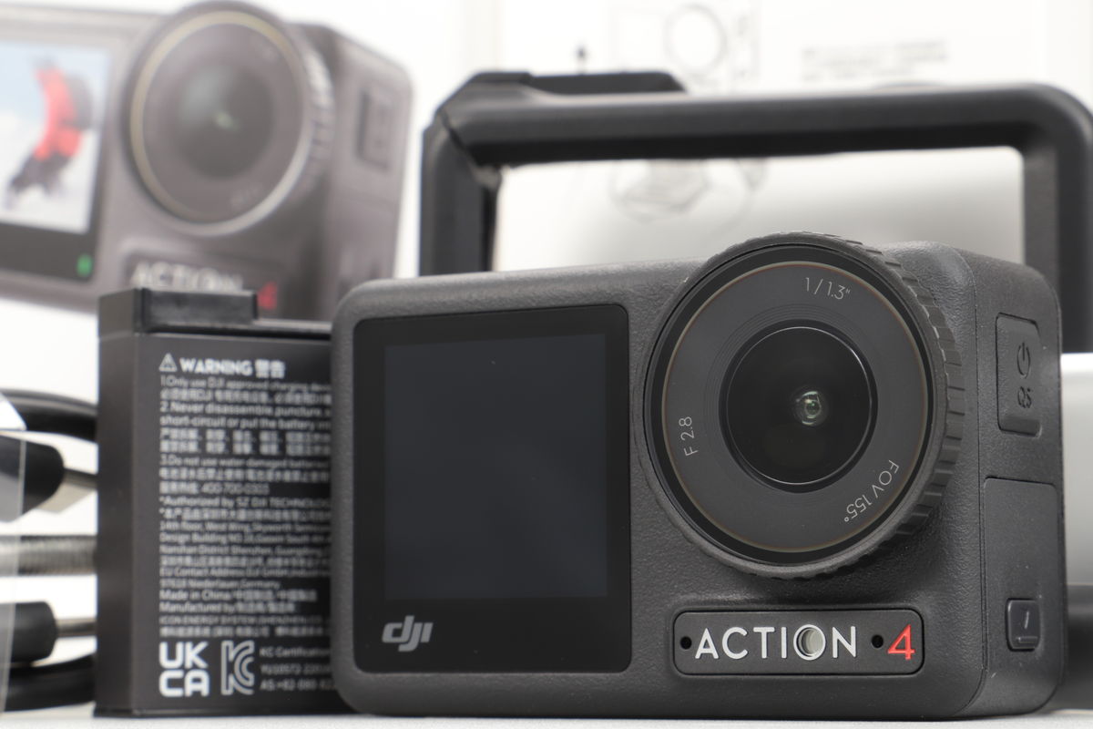 2026年07月23日に買取させていただいたDJI OSMO ACTION 4 スタンダードコンボの画像