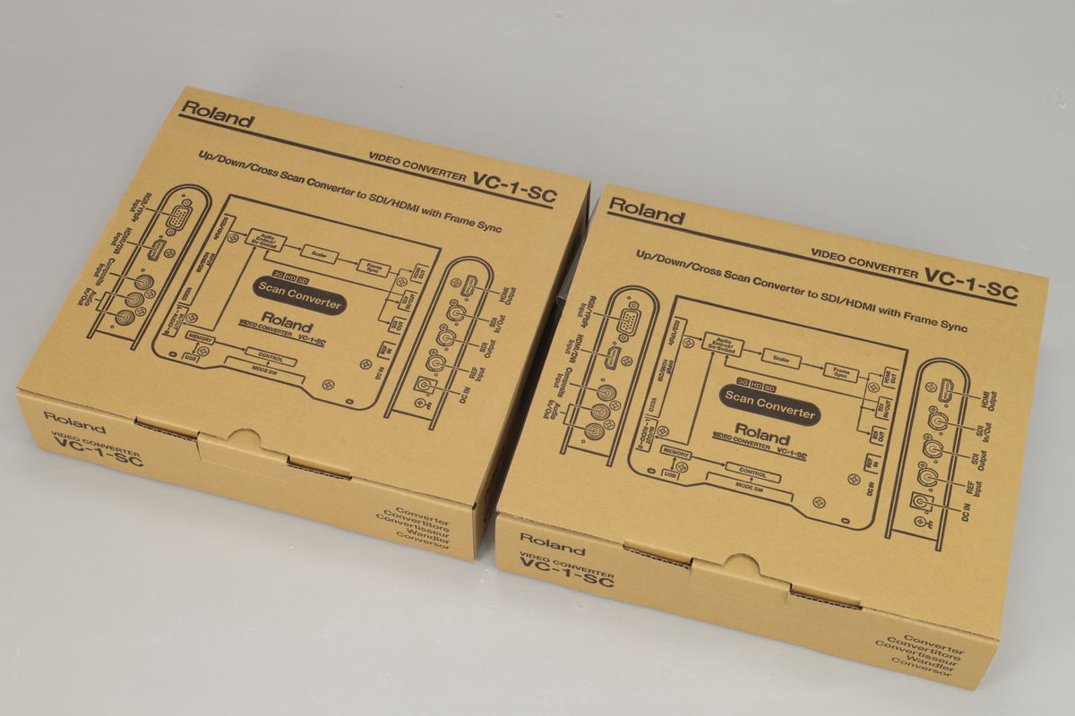 2026年08月19日に買取させていただいたRoland スキャンコンバーター VC-1-SCの画像