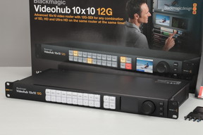 2026年09月16日にエコデジが買取したBlackmagicDesign Blackmagic Videohub 10x10 12Gの画像