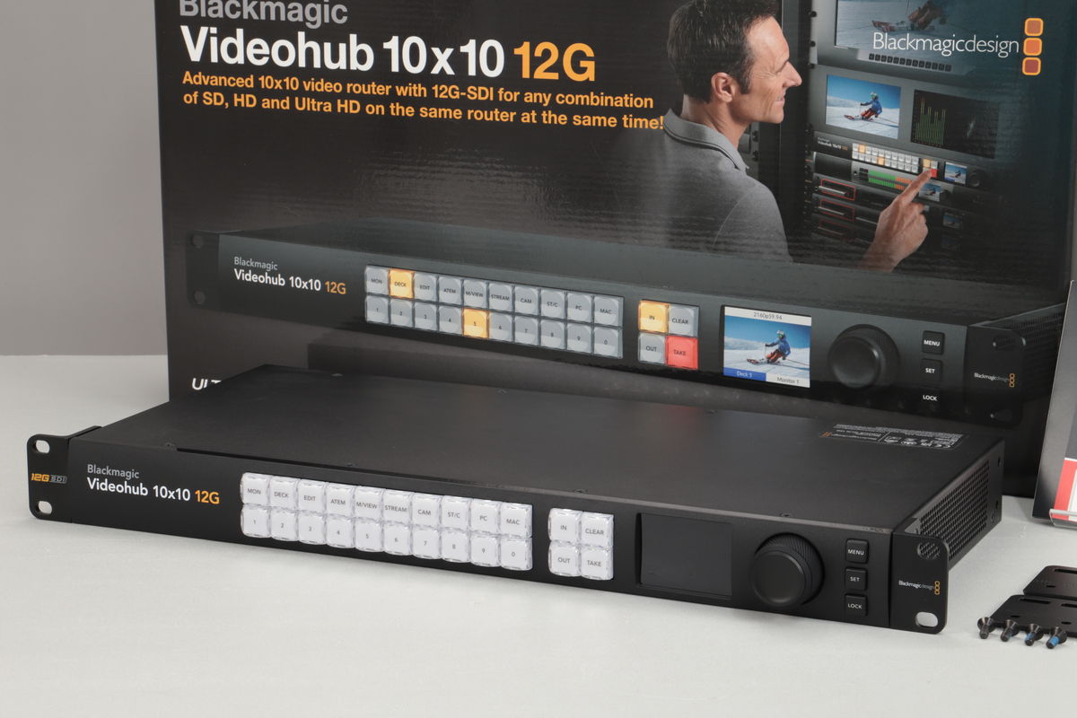 2026年09月16日に買取させていただいたBlackmagicDesign Blackmagic Videohub 10x10 12Gの画像