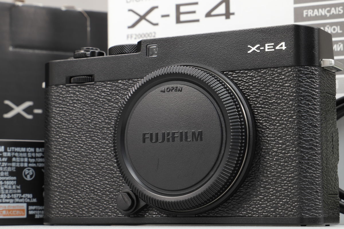 2026年09月20日に買取させていただいたFUJIFILM X-E4 ボディ ブラックの画像