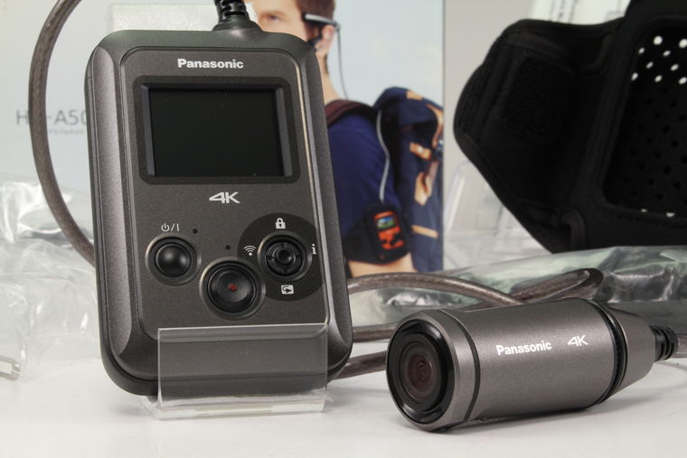 品質重視  ウェアラブルカメラ　美品 HX-A500 Panasonic ビデオカメラ